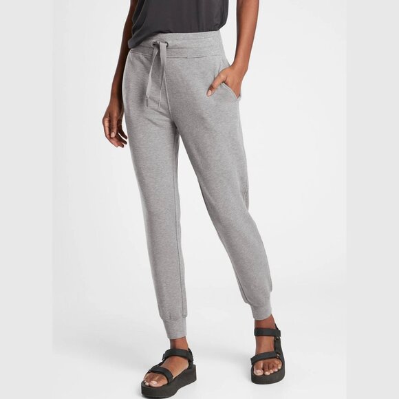 Athleta Pants - Athleta Light Gray Balance Jogger Size Medium 2649